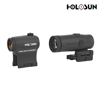 Holosun HS403C Micro Red Dot Sight with HM3X Magnifier Red Dot Sight Holosun Technologies 