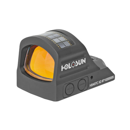 Holosun HS407C-X2 Reflex Dot Sight Red 2 MOA Dot Reticle Red Dot Sight Holosun Technologies 