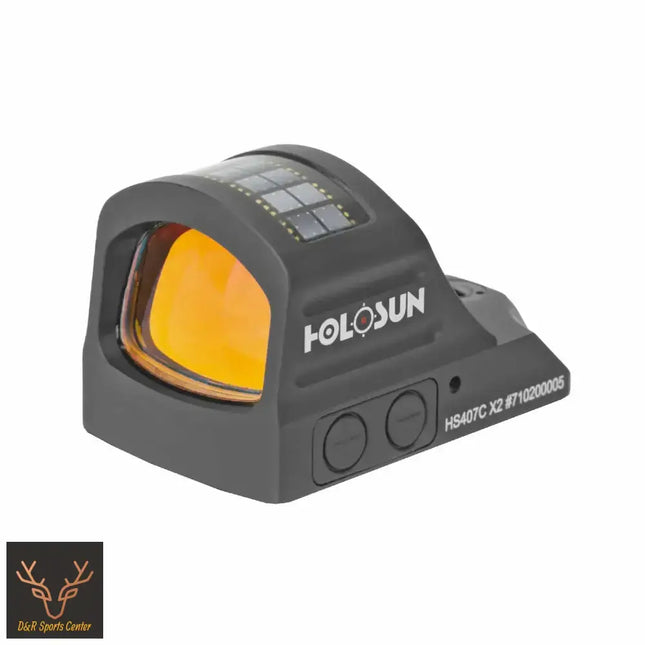 Holosun HS407C-X2 Reflex Dot Sight Red 2 MOA Dot Reticle Red Dot Sight Holosun Technologies 