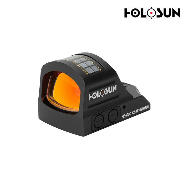 Holosun HS407C-X2 Reflex Red Dot Sight 2 MOA Dot Reticle Red Dot Sight Holosun Technologies 