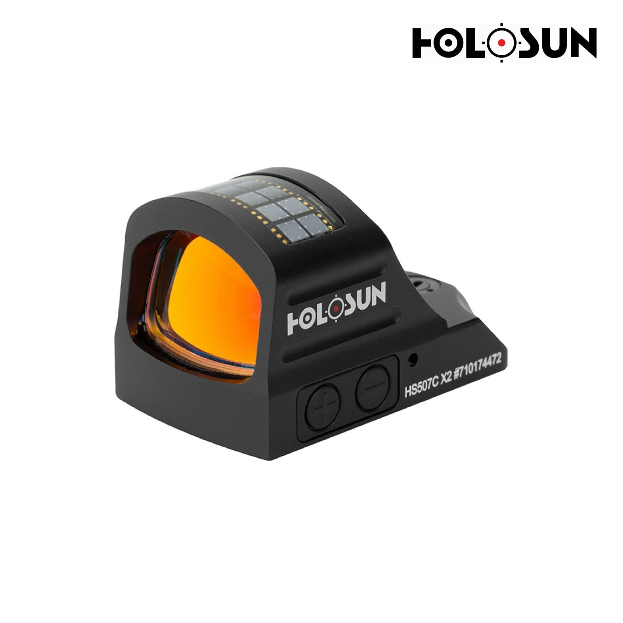 Holosun HS507C X2 Open Reflex Red Dot Sight – Multi-Reticle, Shake Awake, RMR Footprint Pistol Dot Sight Holosun 