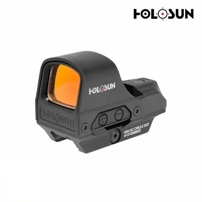 Holosun HS510C Elite Reflex Red Dot Sight Multi Reticle Black Red Dot Sight Holosun Technologies 