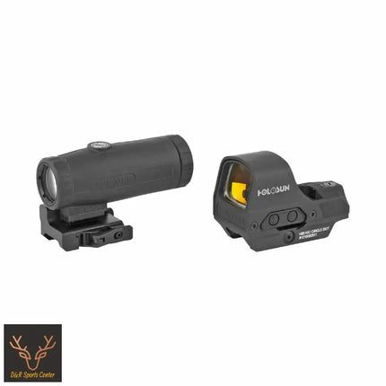 Holosun HS510C Reflex Dot Sight Red Multi Reticle with HM3X Magnifier Red Dot Sight Holosun Technologies 