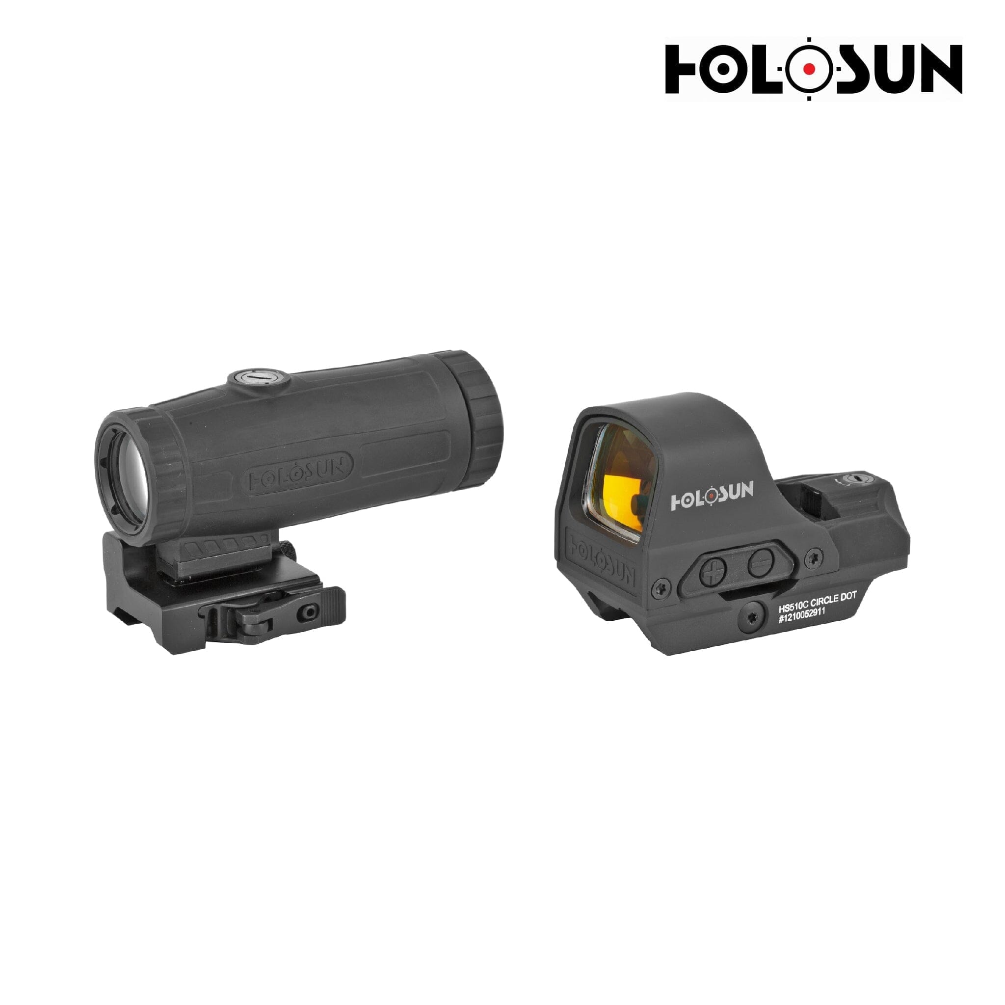 Holosun HS510C Reflex Red Dot Sight & HM3X 3× Magnifier Combo Rifle Dot Sight Holosun 