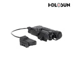 Holosun IRIS-GR1 Green Laser & Illuminator Module – Dual Output, QD Picatinny Mount, Compact Aiming Device Weapon Laser Device Holosun 