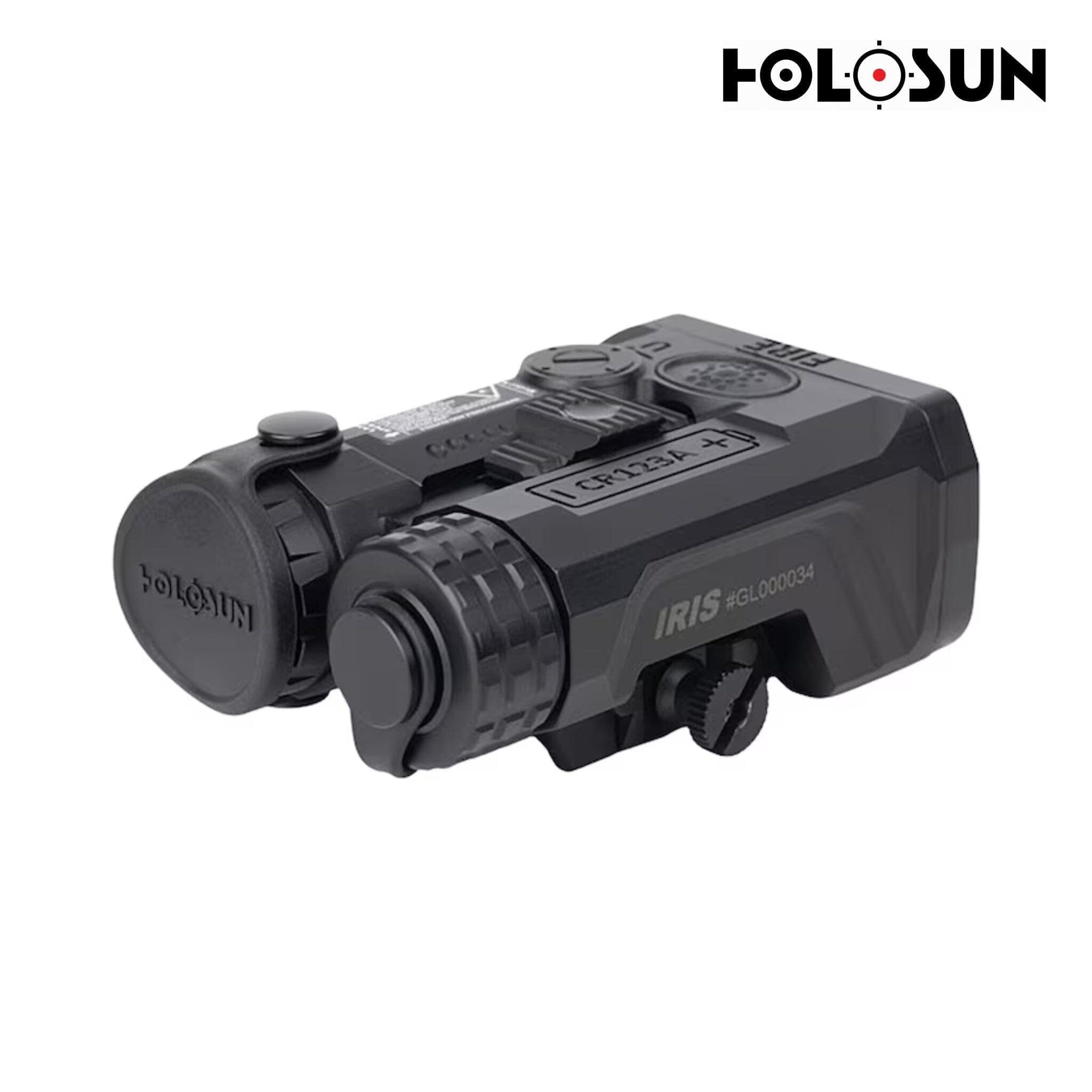 Holosun IRIS-GR3 Green Laser & Illuminator Module – Dual Output, QD Picatinny Mount, Compact Aiming Device Weapon Laser Sight Holosun 