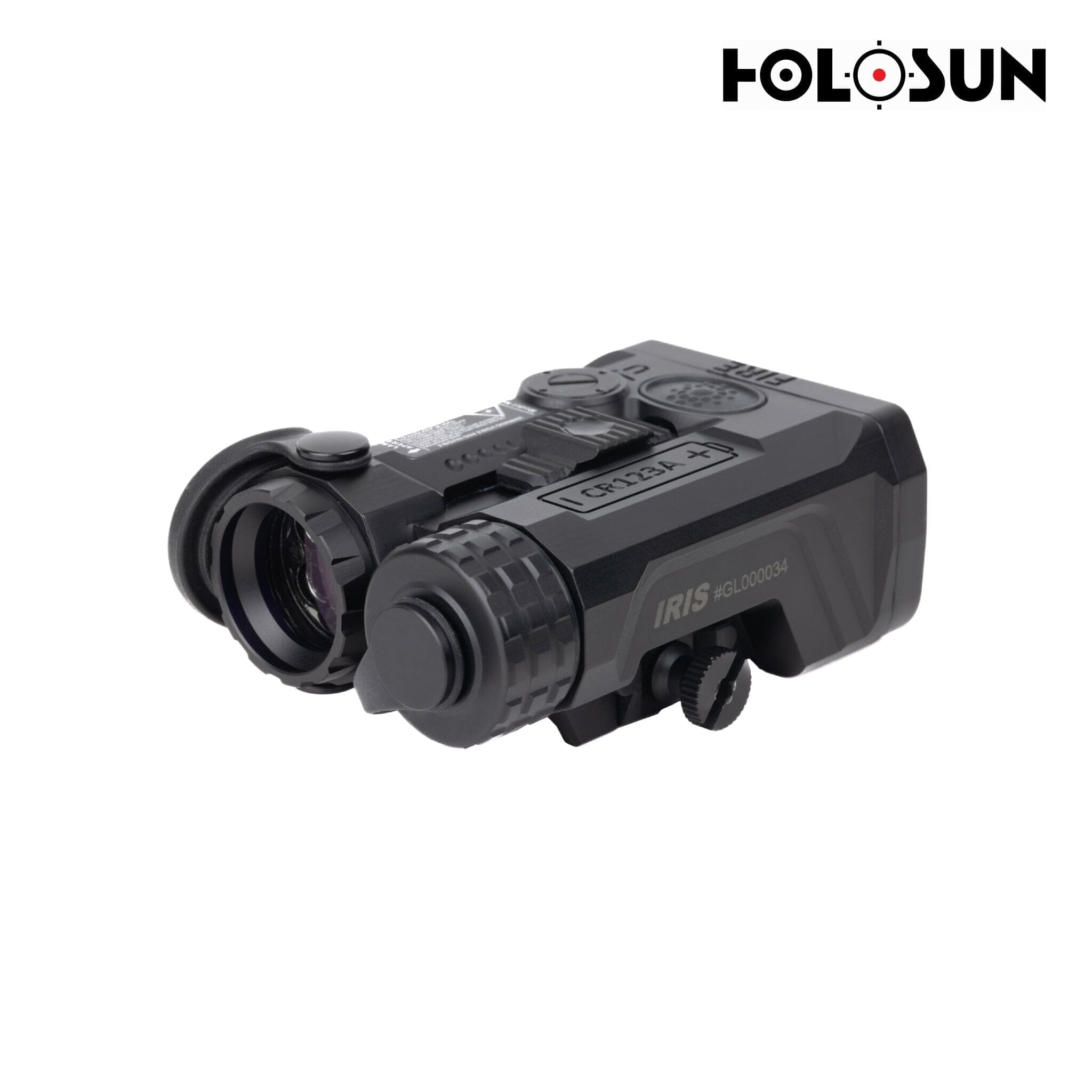 Holosun IRIS-GR3 Green Laser & Illuminator Module – Dual Output, QD Picatinny Mount, Compact Aiming Device Weapon Laser Sight Holosun 