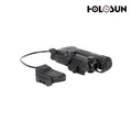 Holosun IRIS-IR1 Infrared Laser & Illuminator – Dual IR System, QD Mount, Night Vision Compatible Weapon Laser Device Holosun 