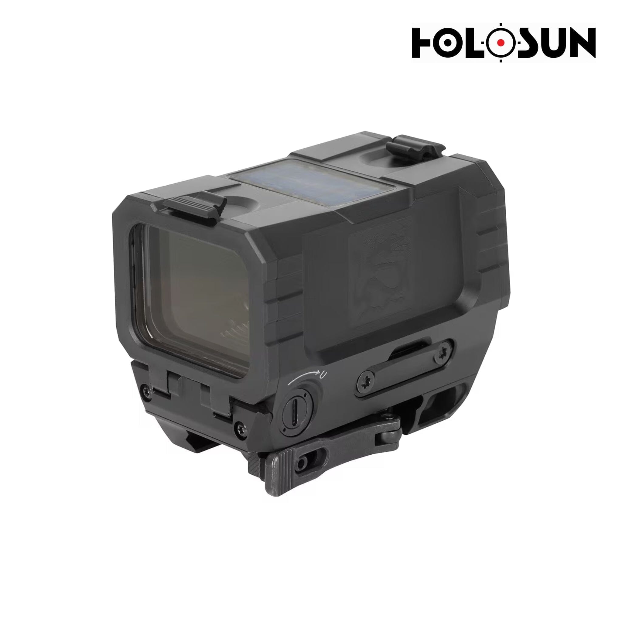 Holosun RONIN-AEMS-MAX-RD Red Dot Reflex Sight – Large 1.57″×1.18″ Window, Solar Failsafe, Multi-Reticle System Rifle Dot Sight Holosun 