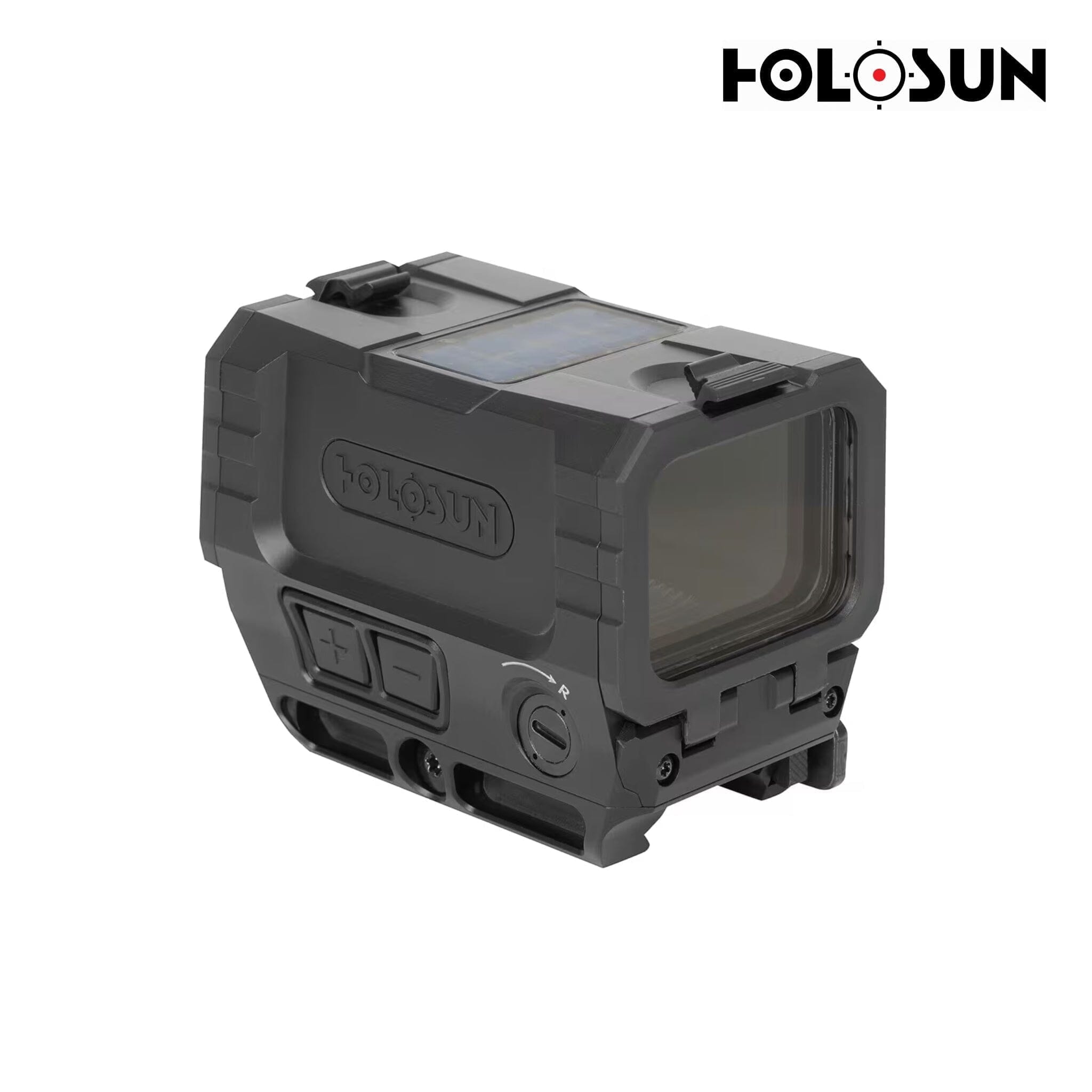 Holosun RONIN-AEMS-MAX-RD Red Dot Reflex Sight – Large 1.57″×1.18″ Window, Solar Failsafe, Multi-Reticle System Rifle Dot Sight Holosun 