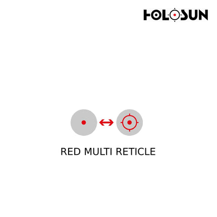 Holosun RONIN AEMS MAX Red Dot Sight Multi Reticle - RONIN-AEMS-MAX-RD Red Dot Sight Holosun Technologies 