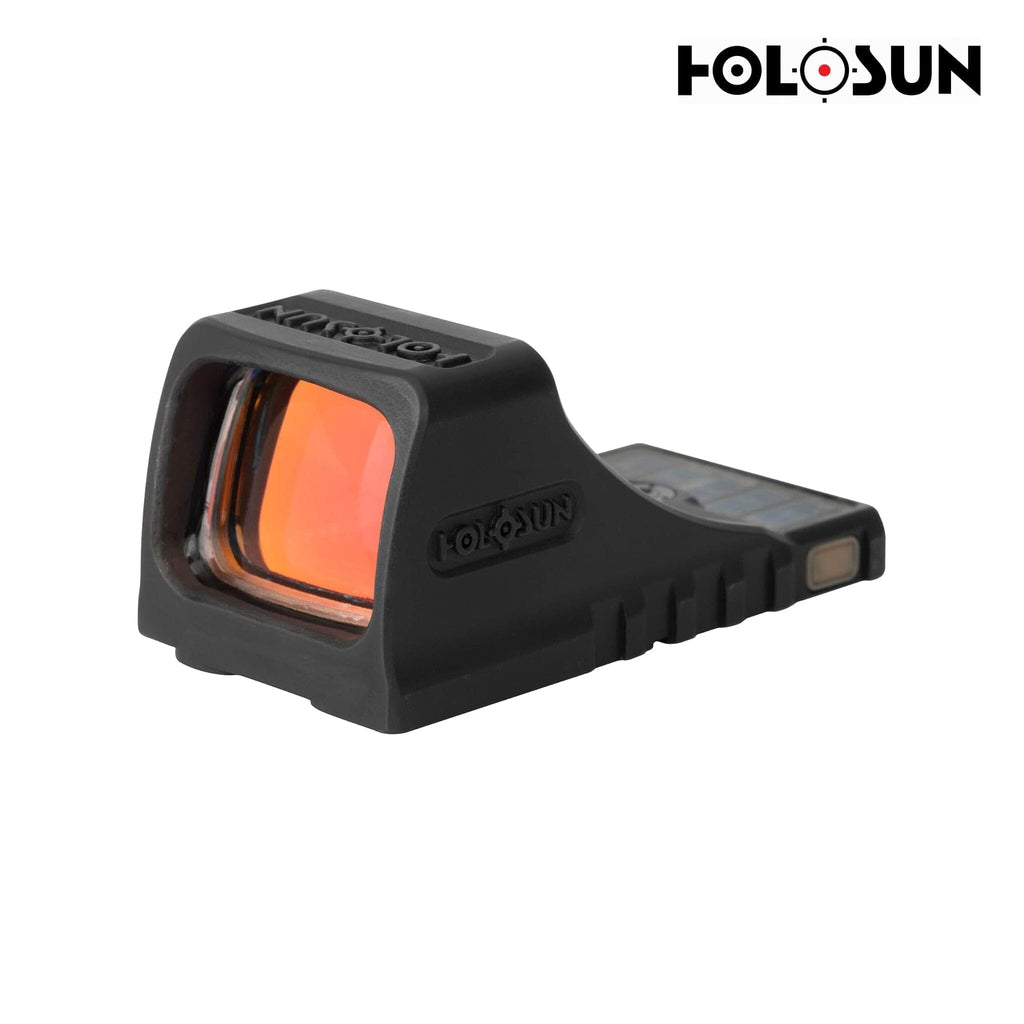 Holosun SCS-M-GR Solar Charging Green Dot Sight – Titanium Housing, Multi-Reticle, Direct Glock MOS Mount Pistol Dot Sight Holosun 