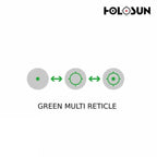 Holosun SCS Reflex Green Dot Sight - fits SIG Sauer P320 Pistol Dot Sight Holosun 