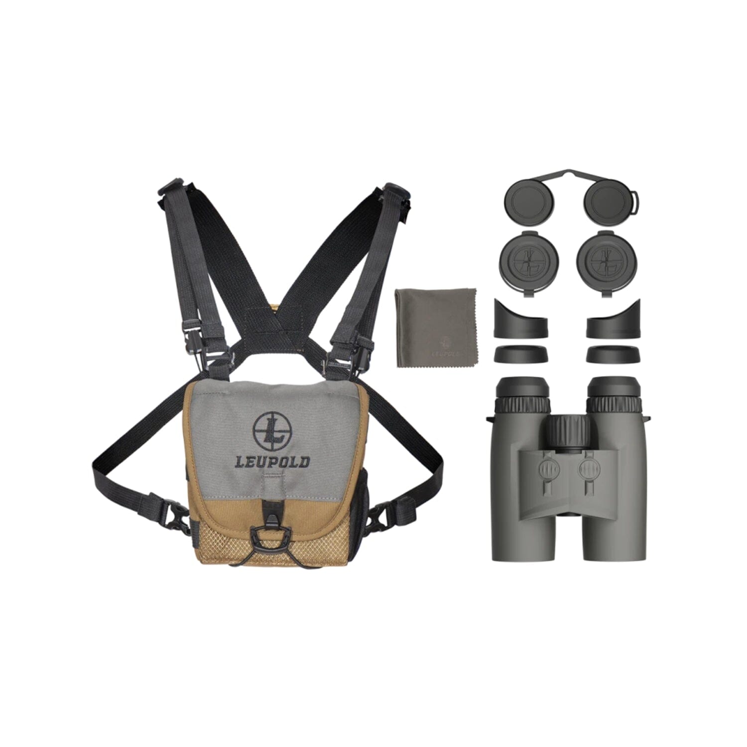 Leupold BX-4 Range HD GEN2 TBR/W 10×42mm Binoculars - Shadow Gray - 185699 Binoculars Leupold 