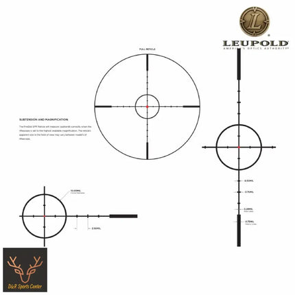 Leupold Mark 3HD 1.5-4x20 Rifle Scope FireDot SPR Reticle 180662 LPVO Rifle Scope Leupold 