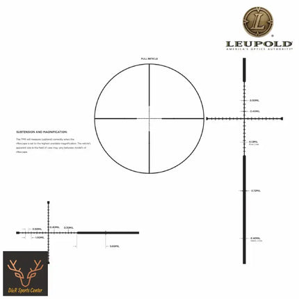 Leupold Mark 3HD 4-12x40 P5 Rifle Scope TMR Reticle 180669 Rifle Scope Leupold 