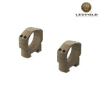 Leupold Mark 4 35mm Medium Aluminum Scope Rings - Flat Dark Earth Rifle Scope Rings Leupold 