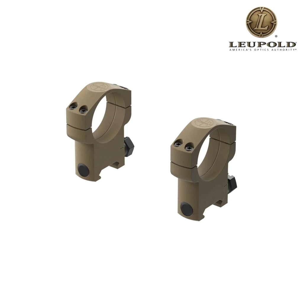 Leupold Mark 4 35mm Super High Aluminum Scope Rings - Flat Dark Earth Rifle Scope Rings Leupold 