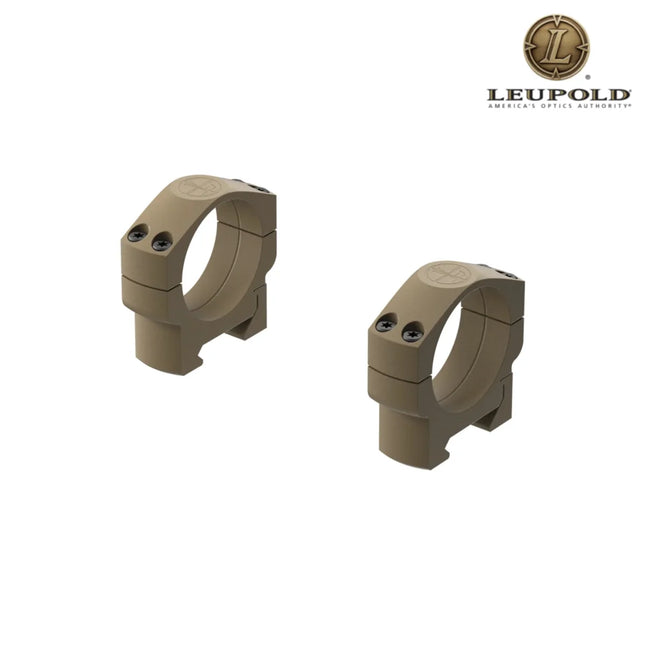 Leupold Mark 4 Scope Rings Aluminium 35mm Medium FDE - 185236 Rifle Scope Rings Leupold 