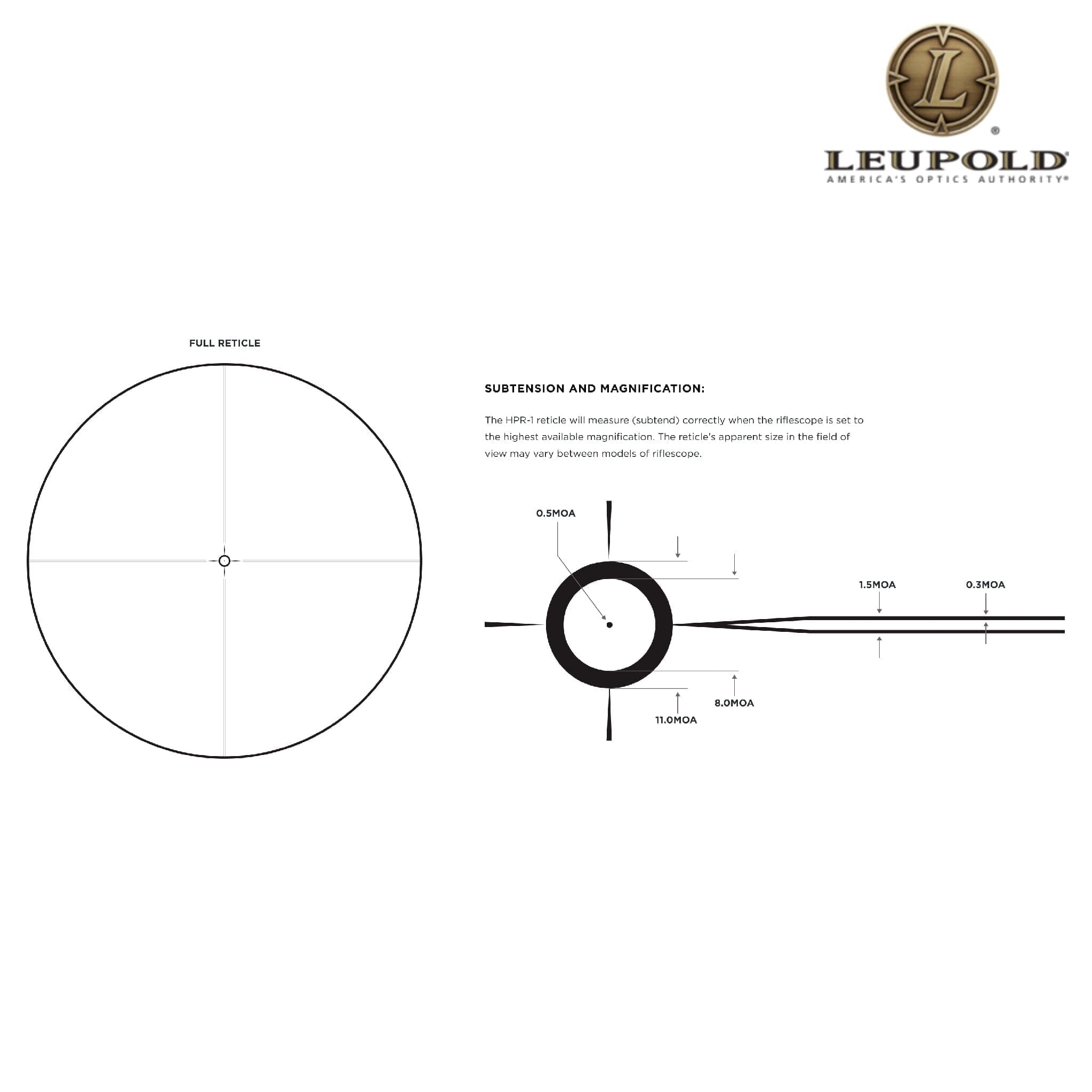 Leupold Mark 4HD 1-4.5x24 LPVO Rifle Scope M1C3 SFP HPR-1, product image 5
