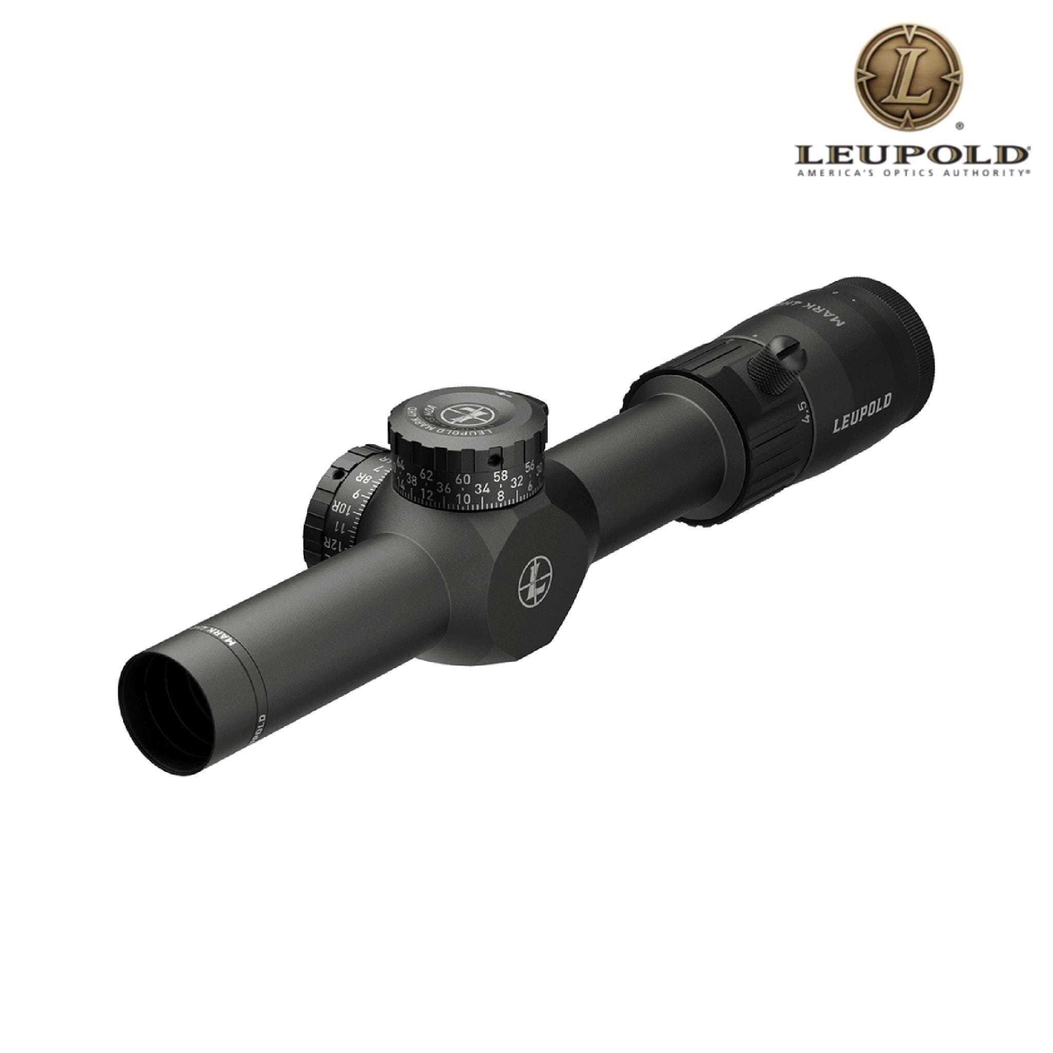 Leupold Mark 4HD 1-4.5x24 LPVO Rifle Scope M1C3 SFP HPR-1, SKU 183314