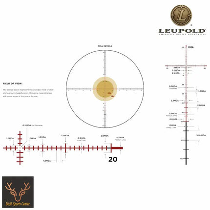 Leupold MARK 4HD 4.5-18x52 Rifle Scope M1C3 Side Focus FFP Illum. PR1-MOA Reticle 183623 Rifle Scope Leupold 