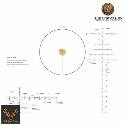 Leupold MARK 4HD 4.5-18x52 Rifle Scope M5C3 Side Focus FFP PR2-Mil Reticle 183626 Rifle Scope Leupold 