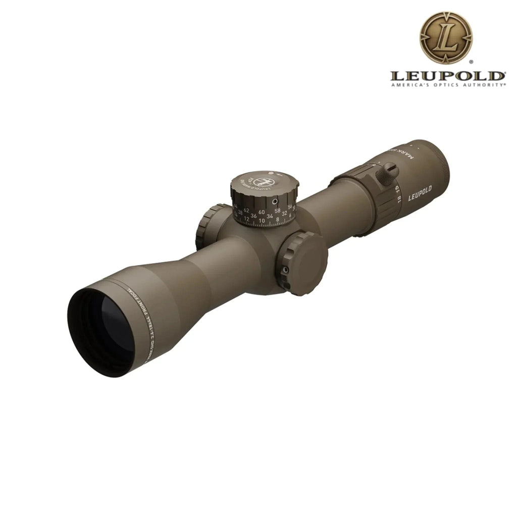 Leupold Mark 5HD 3.6-18x44 Rifle Scope M1C3 FFP PR-1 MOA Reticle Dark Earth Rifle Scope Leupold 