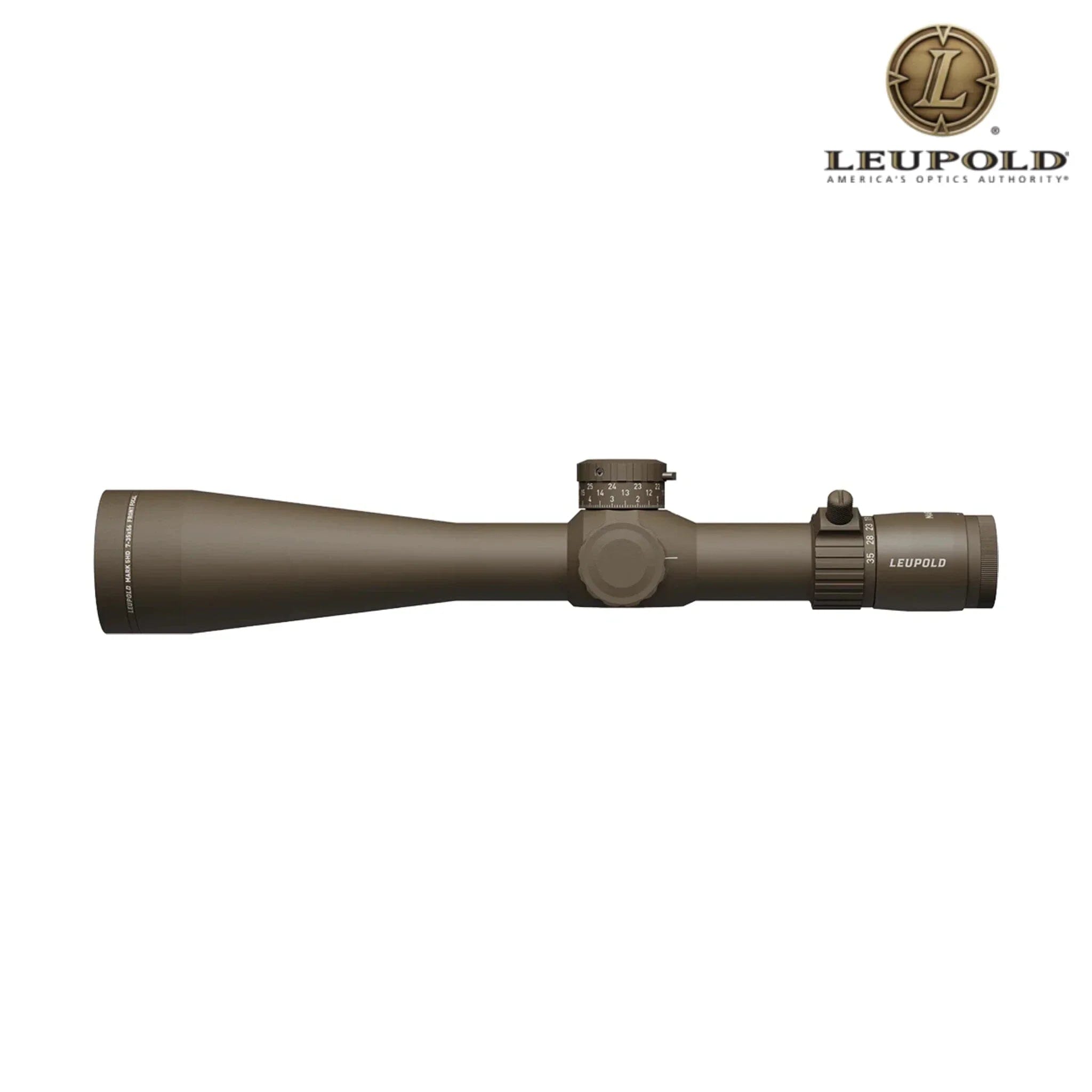 Leupold Mark 5HD 7-35x56 Rifle Scope M5C3 FFP Tremor 3 Reticle Dark Earth Rifle Scope Leupold 