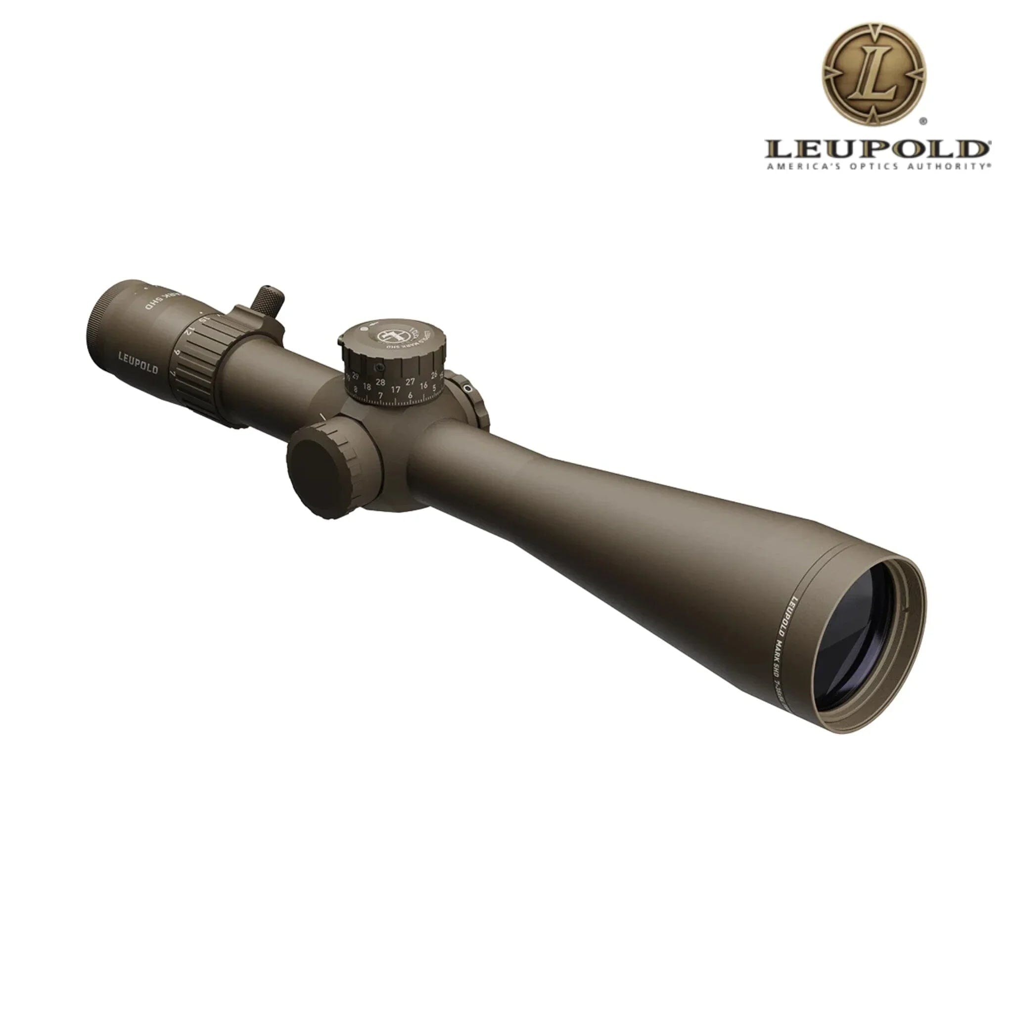 Leupold Mark 5HD 7-35x56 Rifle Scope M5C3 FFP Tremor 3 Reticle Dark Earth Rifle Scope Leupold 