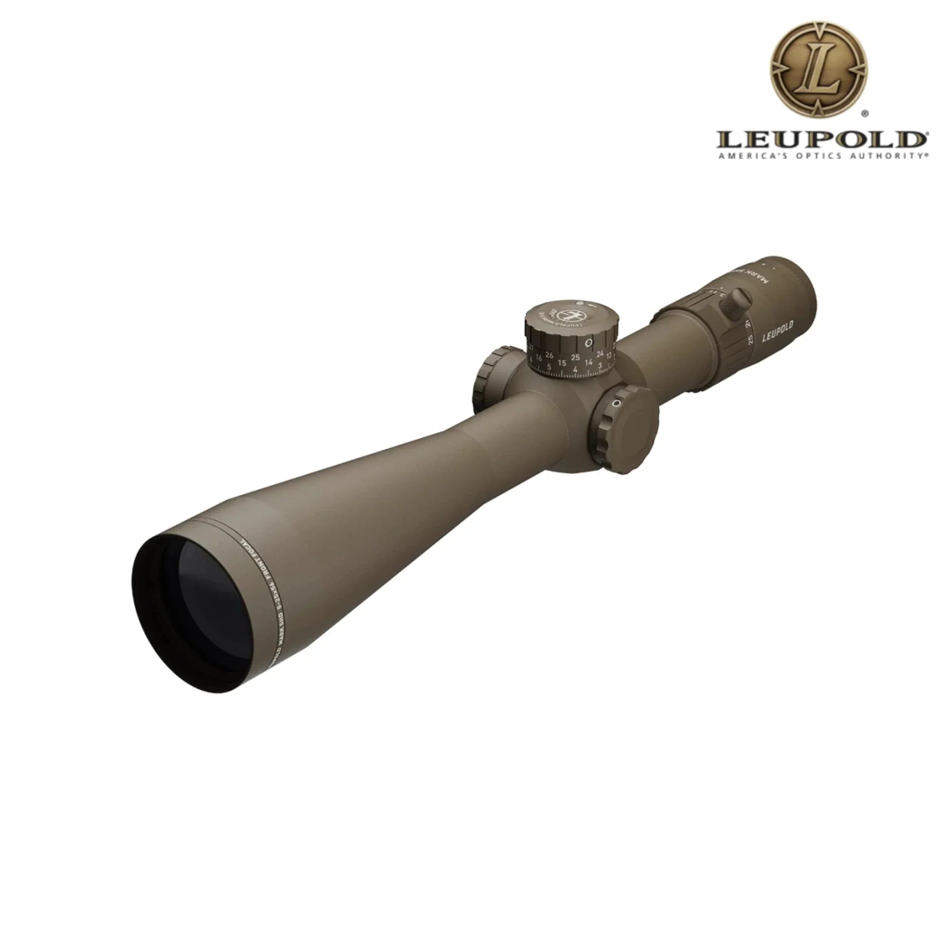 Leupold Mark 5HD 5-25x56 Rifle Scope M5C3 FFP PR2-MIL Reticle Dark Earth - 185071 Rifle Scope Leupold 