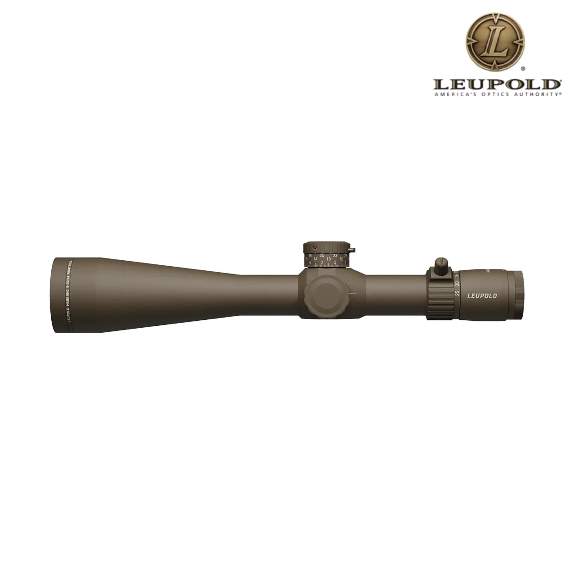 Leupold Mark 5HD 5-25x56 Rifle Scope M5C3 FFP PR2-MIL Reticle Dark Earth - 185071 Rifle Scope Leupold 