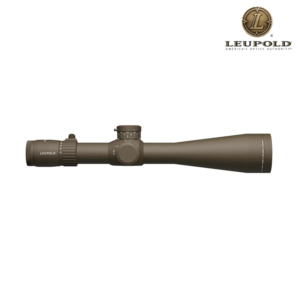 Leupold Mark 5HD 5-25x56 Rifle Scope M5C3 FFP PR2-MIL Reticle Dark Earth - 185071 Rifle Scope Leupold 