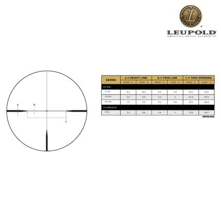 Leupold VX-3HD 3.5-10x40 CDS-ZL Rifle Scope Illum. FireDot Twilight Hunter Reticle 180627 Rifle Scope Leupold 