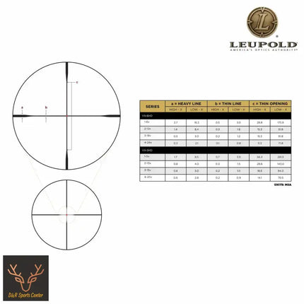 Leupold VX-5HD 2-10x42 CDS-ZL2 Rifle Scope FireDot Duplex Reticle 171389 Rifle Scope Leupold 