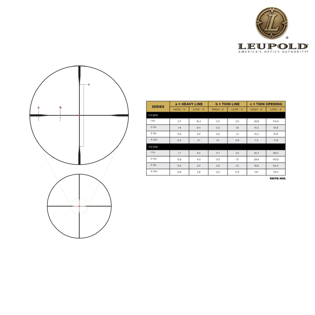 Leupold VX-5HD Gen 2 3-15×44 Riflescope – 30mm Tube, CDS-SZL2, Illuminated FireDot Duplex Reticle - 183850 Rifle Scope Leupold 