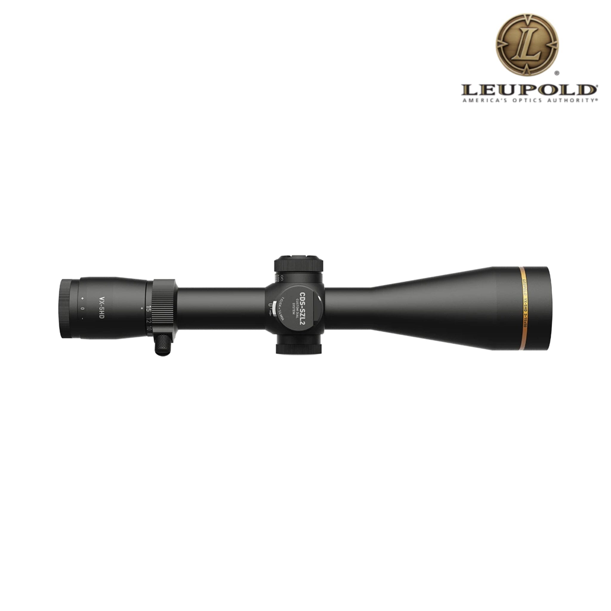 Leupold VX-5HD Gen 2 3-15x50 Rifle Scope CDS-SZL2 Illuminated SFP FireDot Duplex, product image 4