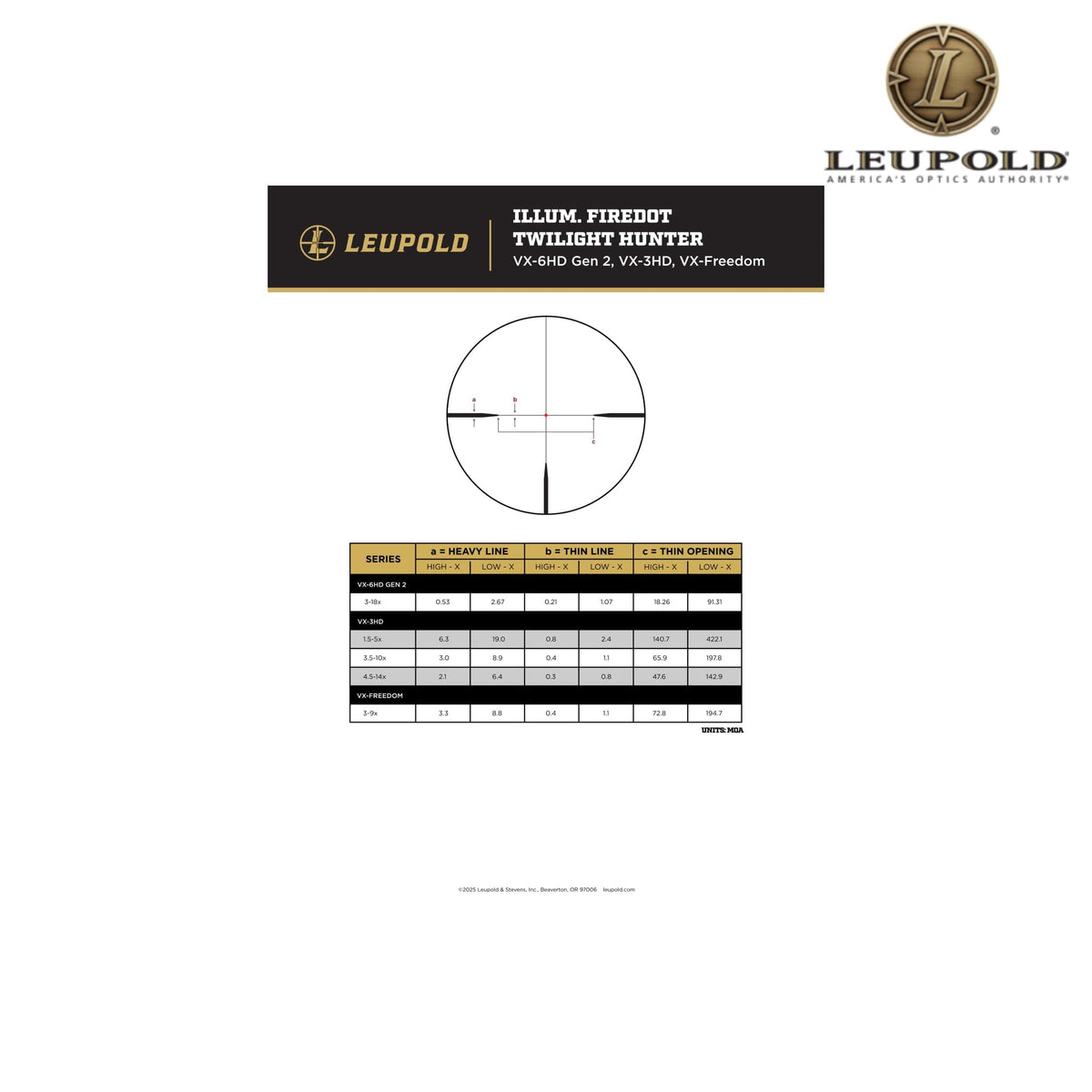 Leupold VX-5HD Gen 2 3-15x56 Rifle Scope CDS-SZL2 Illuminated SFP FireDot Twilight Hunter, product image 7