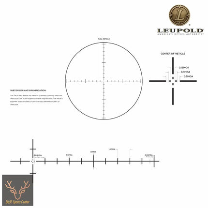 Leupold VX-6 7-42x56 Rifle Scope TMOA PLUS Reticle 118504 Rifle Scope Leupold 