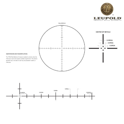 Leupold VX-6 7-42x56 Rifle Scope TMOA PLUS Reticle 118504 Rifle Scope Leupold 