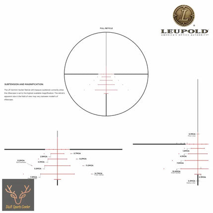 Leupold VX-6HD 4-24x52 CDS-ZL2 Rifle Scope Illum. Varmint Hunters Reticle 171581 Rifle Scope Leupold 