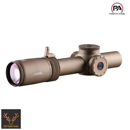 Primary Arms Compact PLxC 1-8x24 FFP Rifle Scope ACSS Griffin MIL M8 Reticle FDE - MPN: 610200 LPVO Rifle Scope Primary Arms 