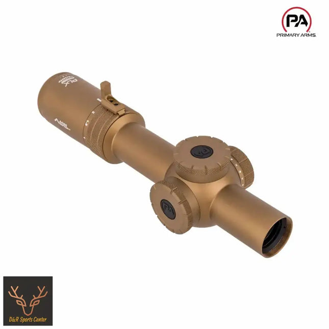 Primary Arms Compact PLxC 1-8x24 FFP Rifle Scope ACSS Raptor M8 Yard 5.56/.308 Reticle FDE LPVO Rifle Scope Primary Arms 