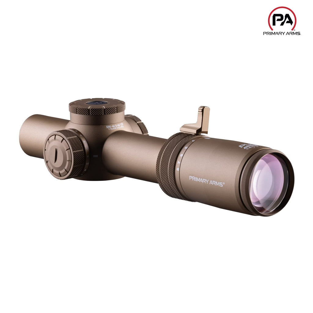 Primary Arms Compact PLxC 1-8x24 FFP Riflescope - ACSS Griffin MIL M8 Reticle - FDE Rifle Scope Primary Arms 