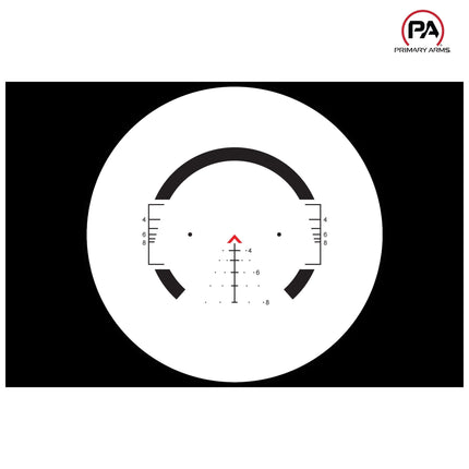 Primary Arms GLx 2.5-10x44 FFP Rifle Scope ACSS Raptor M2 5.56/5.45 /.308 Reticle Rifle Scope Primary Arms 