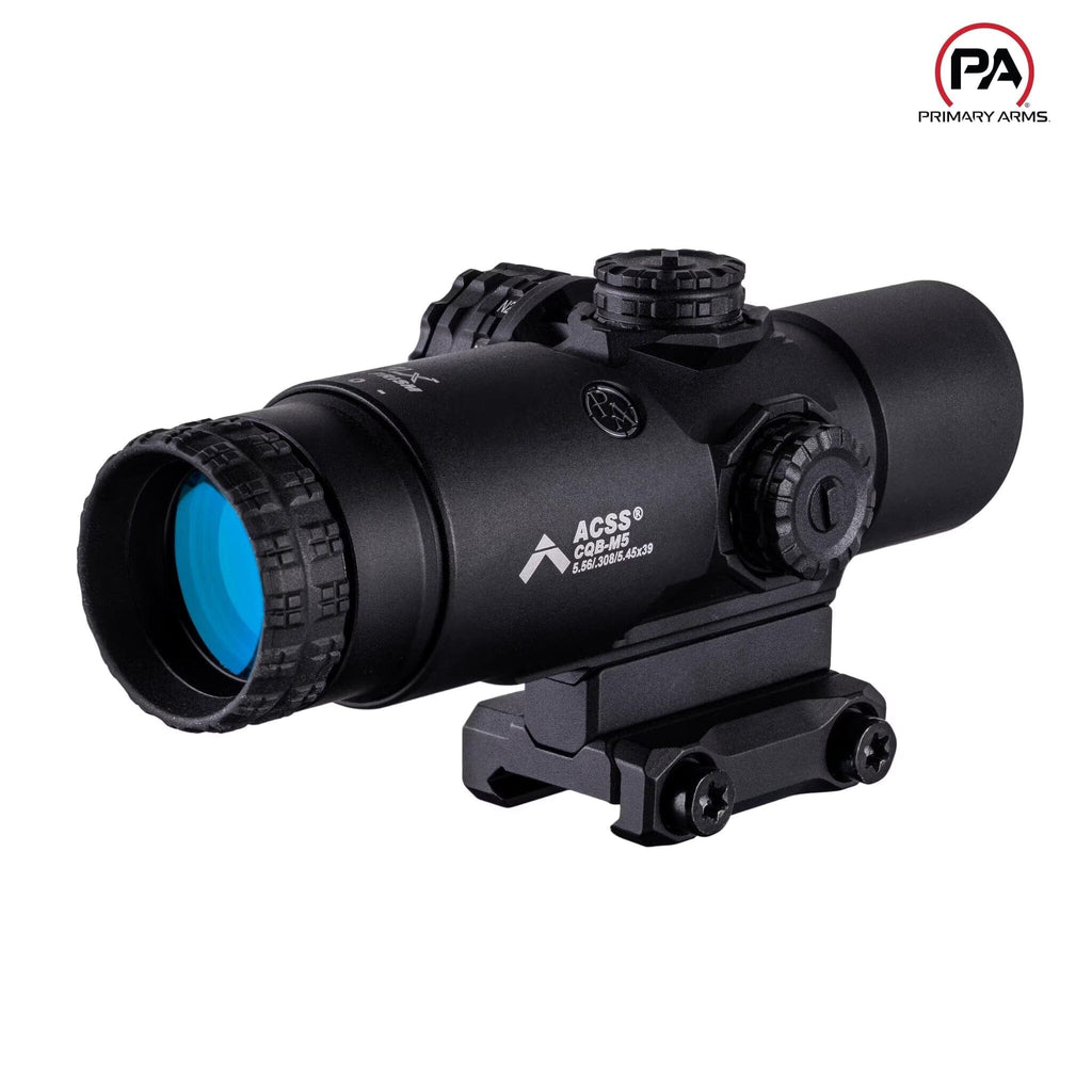 Primary Arms GLx 2X Prism Scope - ACSS CQB-M5 Reticle Prism Scope Primary Arms 