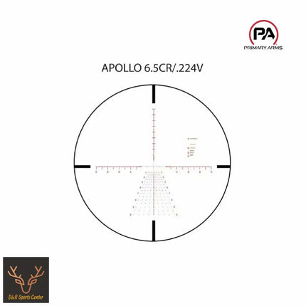 Primary Arms GLx 3-18x44 FFP Rifle Scope ACSS Apollo 6.5CR/.224V Reticle Rifle Scope Primary Arms 