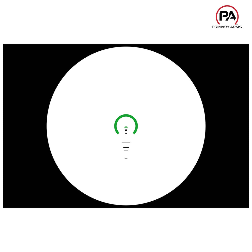 Primary Arms SLx 1X MicroPrism Scope Green ACSS Gemini 9mm Reticle - MPN: 710052 Prism Scope Primary Arms 