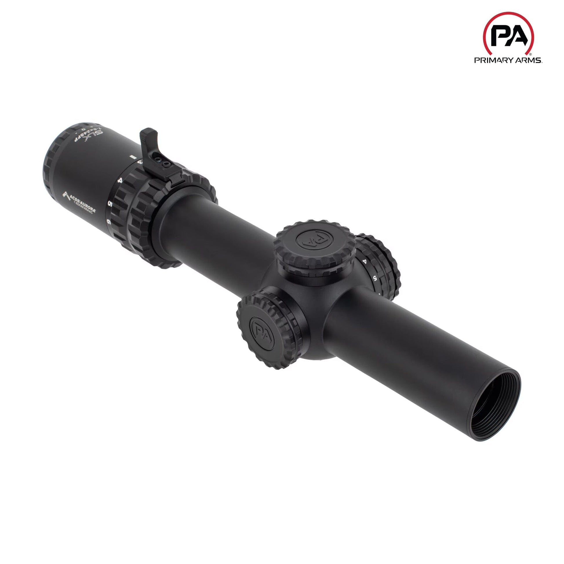 Primary Arms SLx 1-6x24 SFP Rifle Scope Gen IV ACSS Aurora 7.62x39/.300 BLK Yard Reticle - MPN: 610181 Rifle Scope Primary Arms 