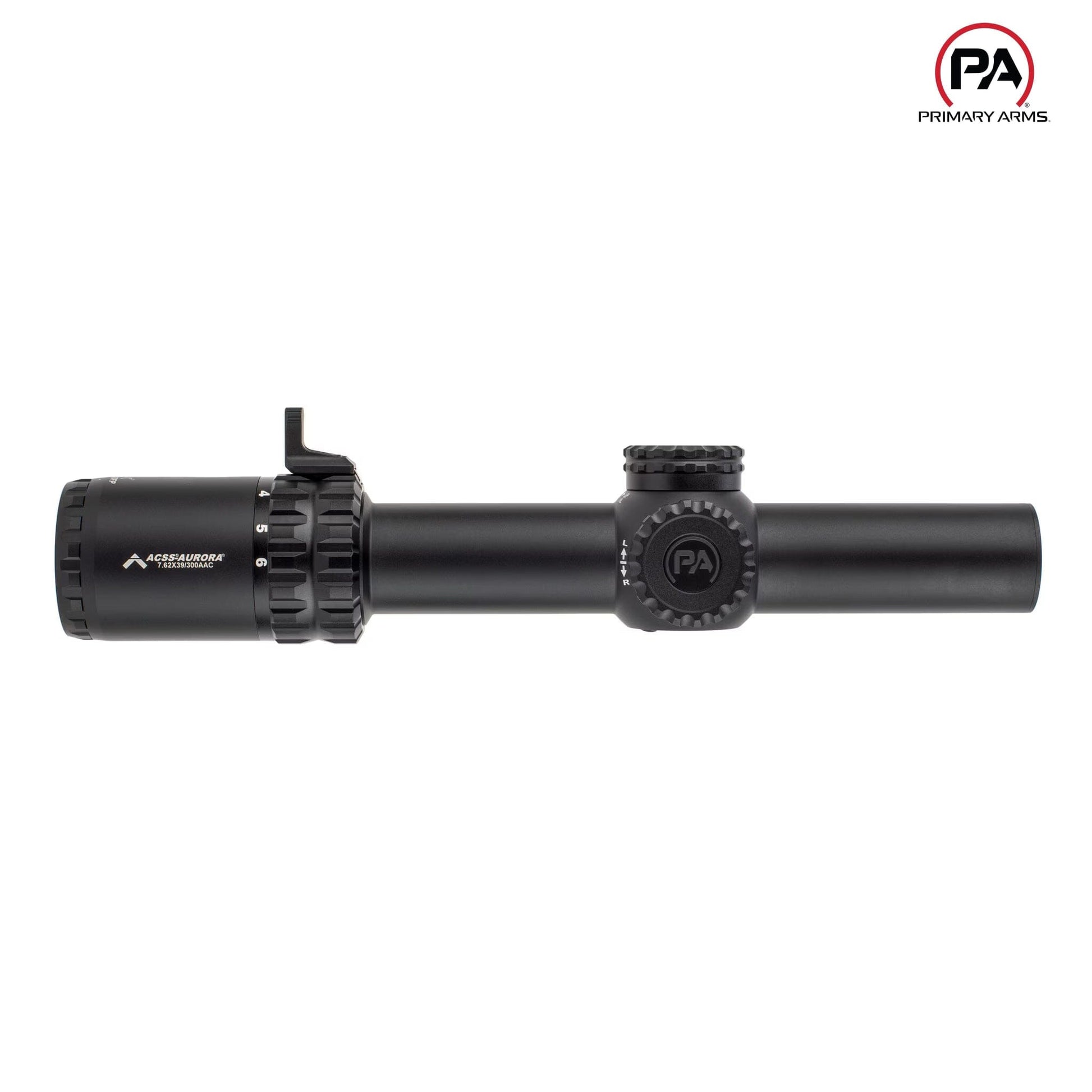 Primary Arms SLx 1-6x24 SFP Rifle Scope Gen IV ACSS Aurora 7.62x39/.300 BLK Yard Reticle - MPN: 610181 Rifle Scope Primary Arms 